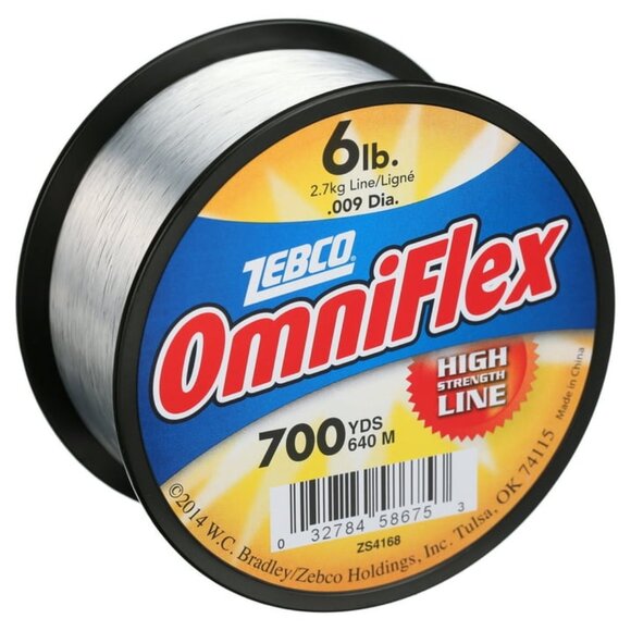 Zebco Omniflex Monofilament Fishing Line, 6-Pound Test - 700 Yards - Picture 6 of 6